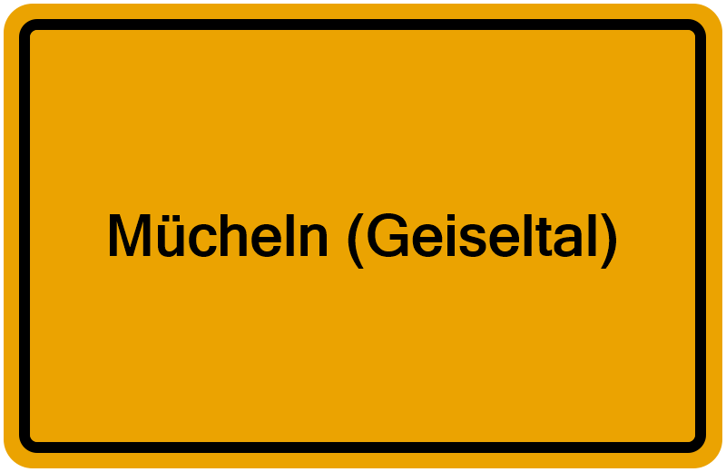 Handelsregisterauszug Mücheln (Geiseltal)